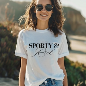 Sporty Rich Tshirts - Etsy