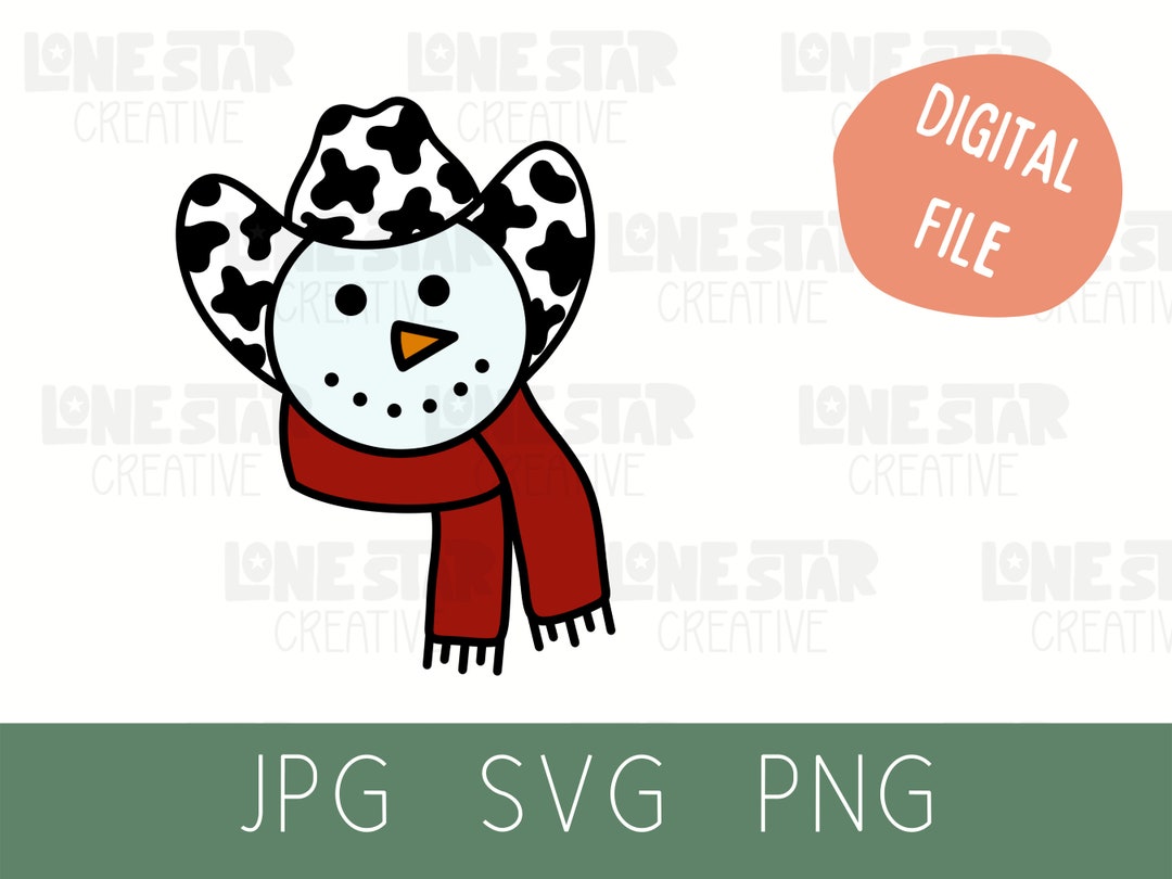 Snowman Face Svg for Cricut Snowman Svg for Cricut Christmas Svg for