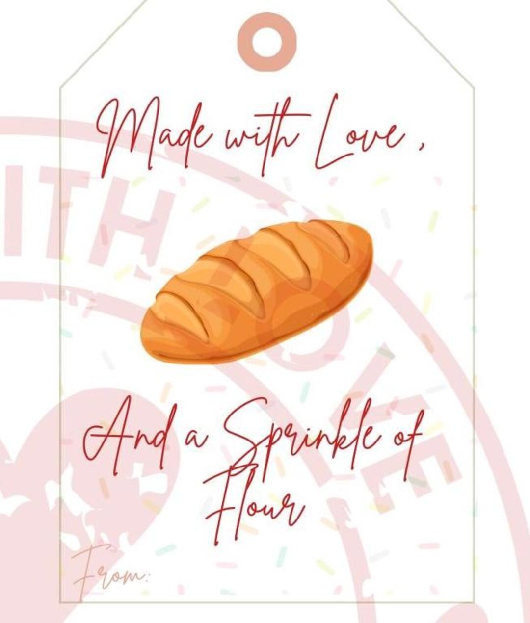 Bread Tag, Handmade Appreciation for Friends, Thank You Notes for Gifts ...