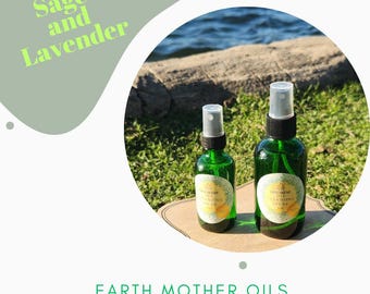 Sage and Lavender Cleansing Spray 2oz