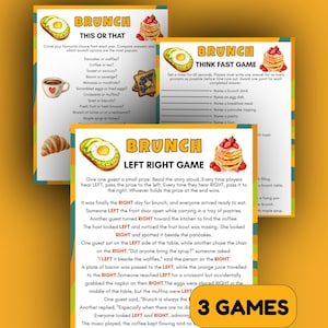 Brunch Game Pass the Prize, Fun Printable Ladies Brunch Party Game for Women, Birthday Brunch Idea Pass the Gift, Ladies Luncheon Game