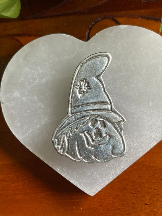 Vintage* 925 Solid Sterling Witch - image 1