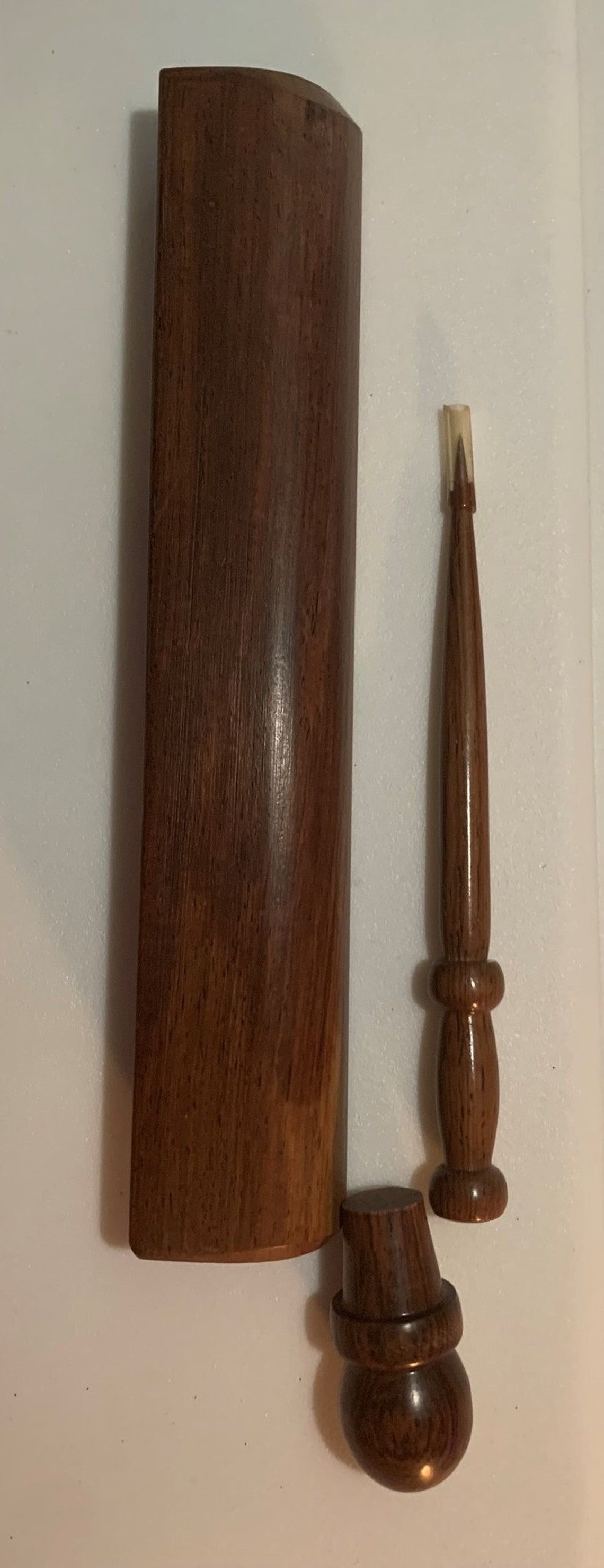 Hand Hewn Laying Tool and Case for Needlepoint Etsy