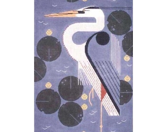 Herondipity Stitch Guide: A Charley Harper Canvas CH-H050