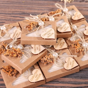 30 PCS Mini Soap Favors, Wedding Favors for Guests in Bulk, Handmade Soap Favors, Rustic Wedding Favors