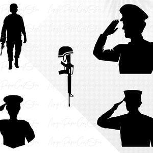 120 Military SVG Bundle Soldier SVG Army svg Military svg Military PNG Military Vector Military Cut Files Us Army svg image 3