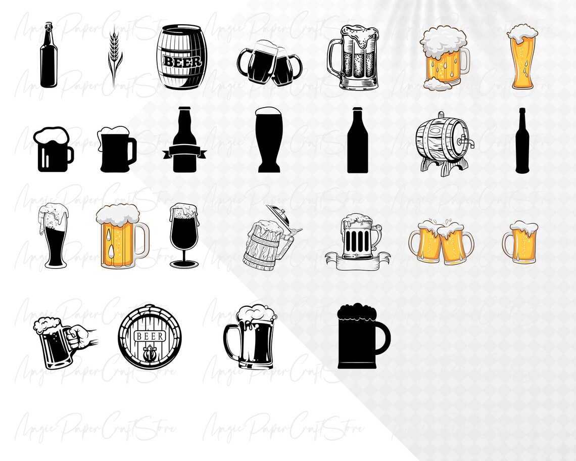 95 BEER SVG Bundle | Beer Mug Svg | Beer Mug Svg | Alcohol Svg | Beer ...