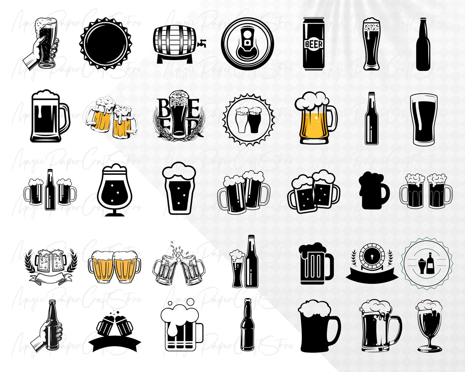 95 BEER SVG Bundle | Beer Mug Svg | Beer Mug Svg | Alcohol Svg | Beer ...
