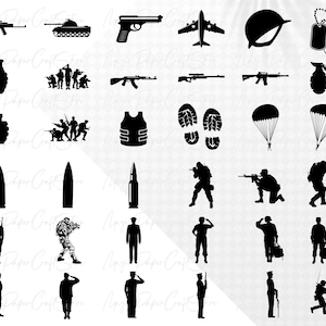 120 Military SVG Bundle Soldier SVG Army svg Military svg Military PNG Military Vector Military Cut Files Us Army svg image 5