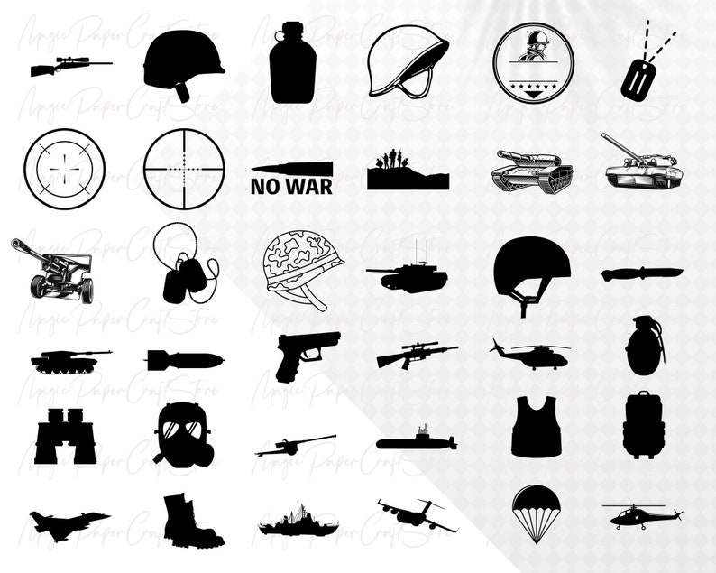 120 Military SVG Bundle Soldier SVG Army svg Military svg Military PNG Military Vector Military Cut Files Us Army svg image 6