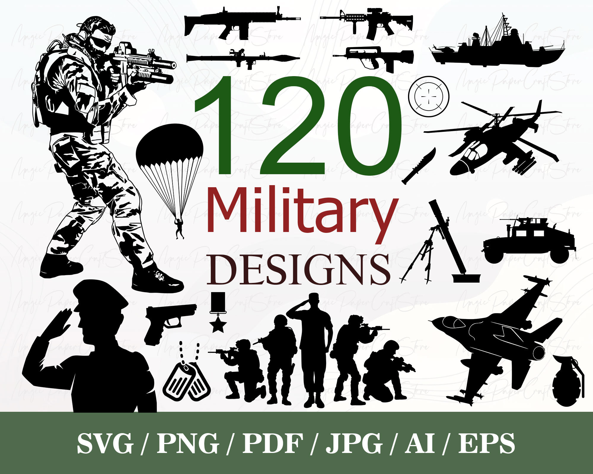 Military Svg - Etsy Australia