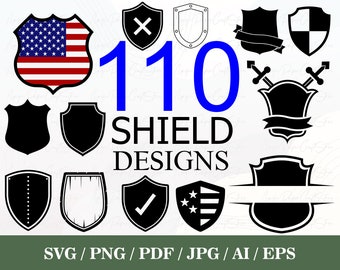 Shield SVG Bundle, Shield PNG Bundle, Shield png, Shield eps, Badge svg, Tags svg, Badges svg,  Shield vector, Shield cut files