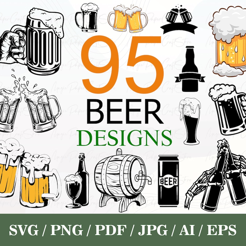 Beer Bottle Svg - Etsy