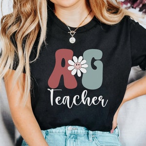 Ag-Lehrer-Shirt, Landwirtschafts-Lehrer-Shirt, Ag-Lehrer-Geschenk, Lehrer-Team-Shirt, Schulanfang Shirt, 1. Tag der Schule, Geschenk für Lehrer