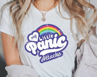 Anxiety Shirt, Funny Anxiety Shirt, Mental Health Shirt, Anxiety Awareness Shirt, My Little Panic Attacks, Introvert Shirt, Funny Shirt