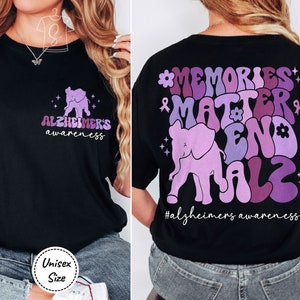 Alzheimers Awareness Shirt • Mental Health Tshirt • Neuro Nurse T-Shirt • Gift for Geriatrician, Neurologist or Psychotherapist