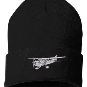 Air Craft 172 Beanie With Custom Tail Number, Custom N Number Beanie With Airplane, 172 Aircraft Beanie