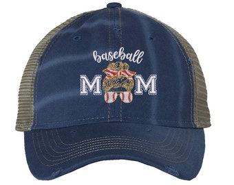 Cappello da camionista in difficoltà della mamma da baseball Blondie, cappello da camionista della mamma, camionista della mamma da baseball