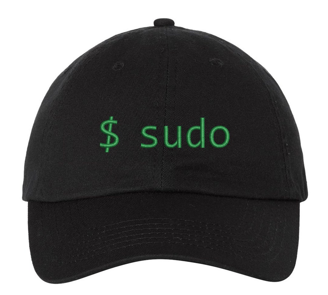 Sudo linux hat linux command prompt hat linux admin hat etsy