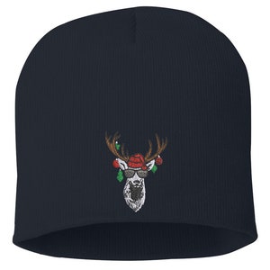 Coole Rentiermütze, Rentiermütze, Weihnachtsmütze, lustige Weihnachtskopfbedeckung