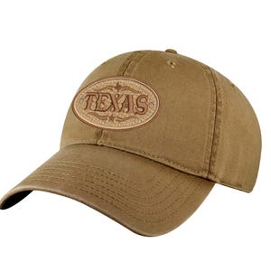 Boné de beisebol ajustável com bordado da estrela solitária do Texas | Boné vintage que demonstra orgulho pelo estado