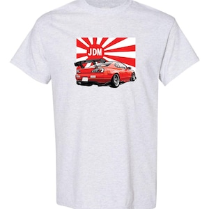 Camiseta JDM MK4 Car, Camiseta Japanese Sun, Camiseta JDM Sun Sports Car, Camiseta JDM Vintage