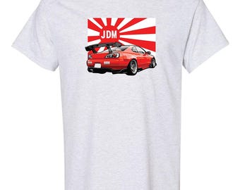 JDM MK4 Car Tee, Japanese Sun T-shirt, JDM Sun Sports Car Shirt, Jdm Vintage Tshirt