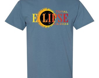 Total Eclipse 4.8.2024 Tee: Embrace the Celestial Phenomenon!