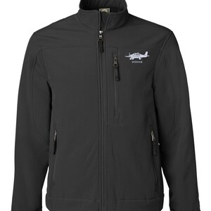 Custom SR22 Pilot Jacket | Personalized Tail Number Embroidered Soft Shell