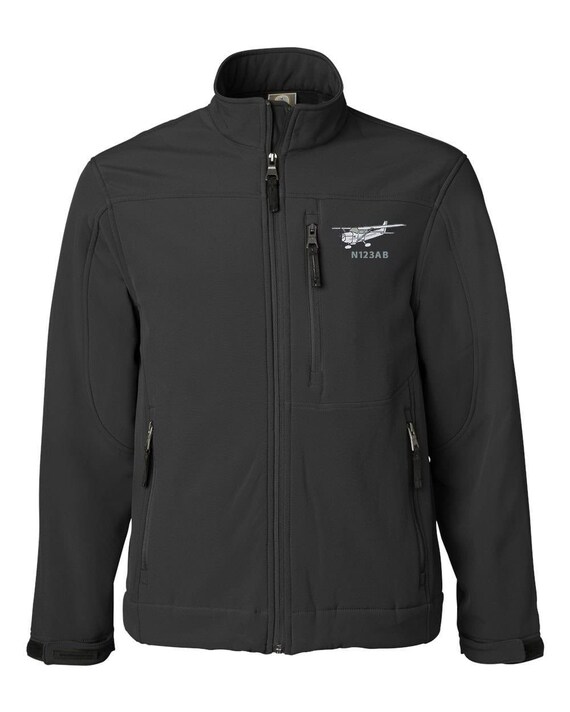 Custom Airplane Pilot Jacket | Personalized N Number Embroidered
