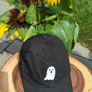 Chapeau fantôme phosphorescent, chapeau d'Halloween, casquette de baseball fantôme, chapeau de costume d'Halloween, chapeau d'Halloween phosphorescent, brodé image 5