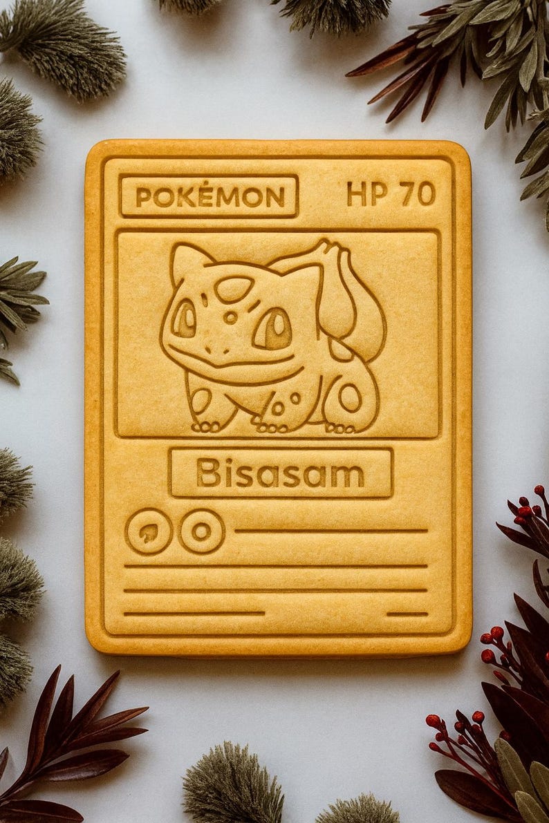 Pokémon Kakformar till samlarkort, set med 4 | Pikachu, Charmander, Bulbasaur och Squirtle | Bakkul för spelare och fans Bisasam