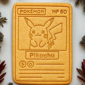 Pokémon Kakformar till samlarkort, set med 4 | Pikachu, Charmander, Bulbasaur och Squirtle | Bakkul för spelare och fans Pikachu