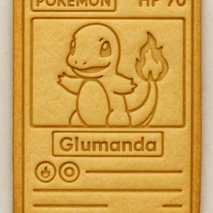 Pokémon Kakformar till samlarkort, set med 4 | Pikachu, Charmander, Bulbasaur och Squirtle | Bakkul för spelare och fans Glumanda