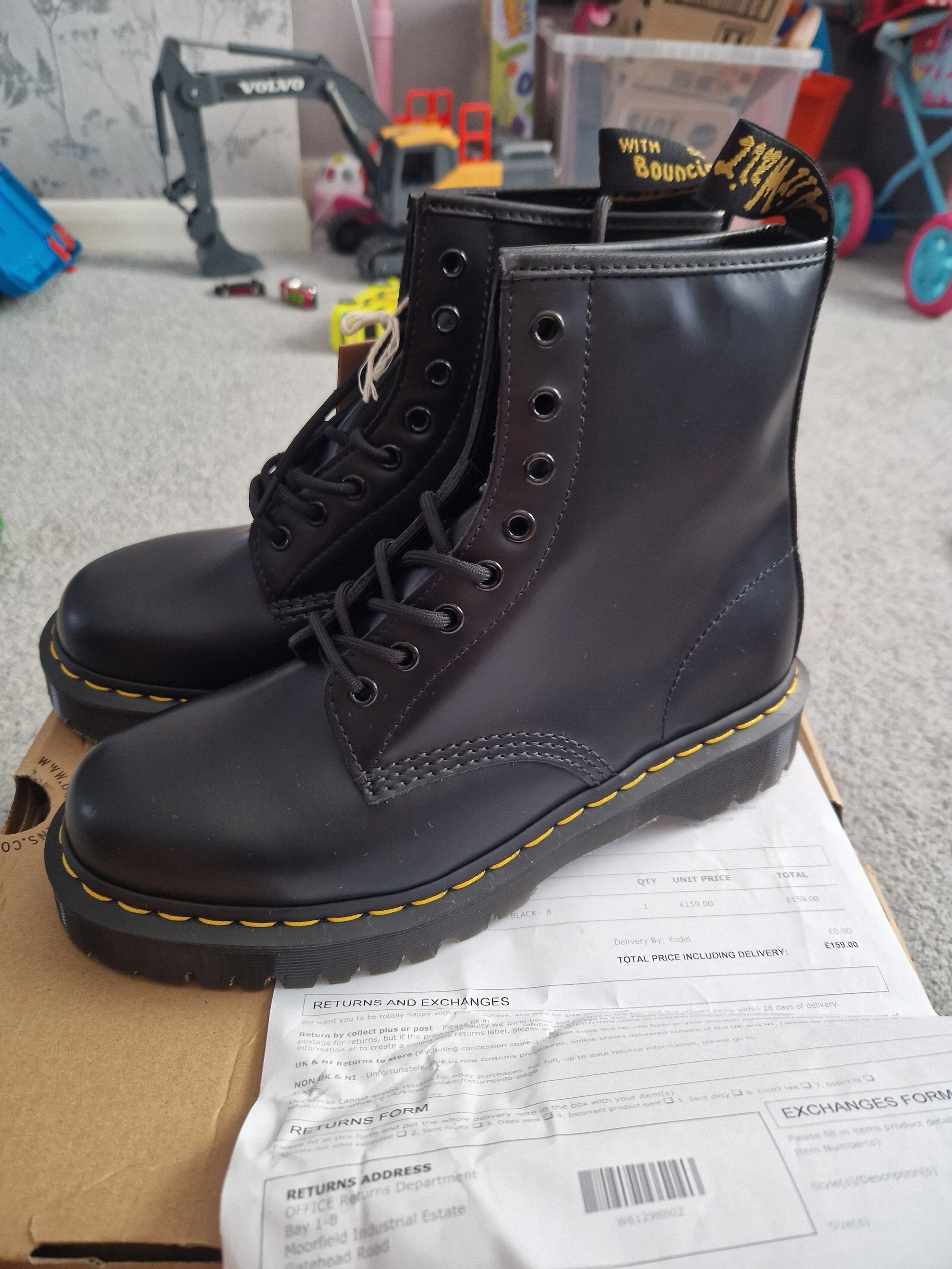 Dr martens negras new arrivals