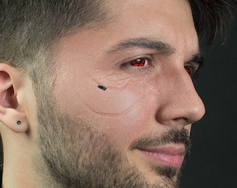 CyberpunkSilikonowe protezy / Cosplay / Halloween / Bez lateksu / Makijaż SFX / LARP