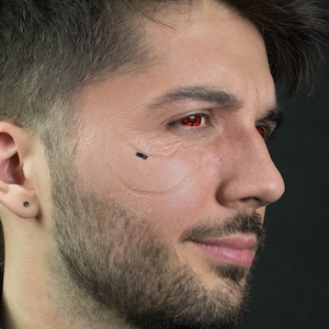 CyberpunkSilikonowe protezy / Cosplay / Halloween / Bez lateksu / Makijaż SFX / LARP