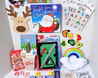 24 Day Christmas Elf Activity Kit: Games, Prank, Treats or stocking fillers