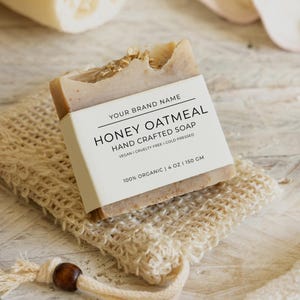 120 Etichette Per Sapone In Carta Kraft Marrone – Adesivi Autoadesivi Per Confezioni Fai Da Te, Imballaggi Per Saponi Artigianali, 4,5x7,6cm