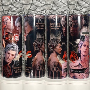 Astarion Inspired Baldur's Gate Insulated Tumbler