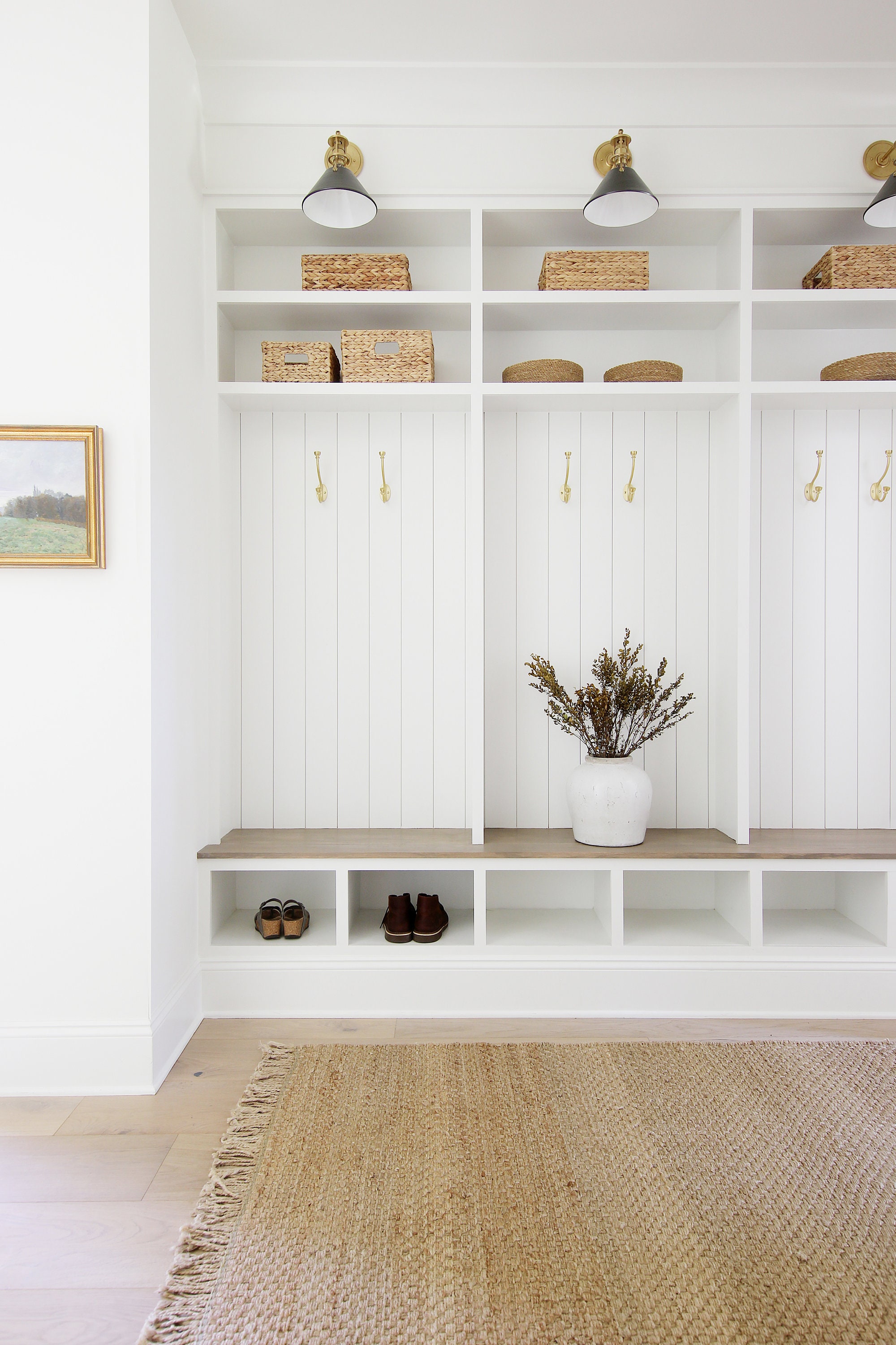 How to Build Mudroom Lockers - Plank and Pillow