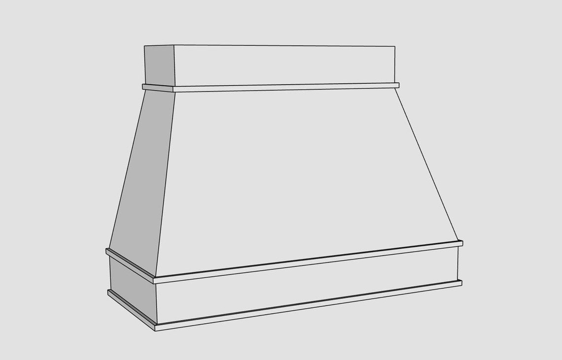 Classic Range Hood Plans Etsy