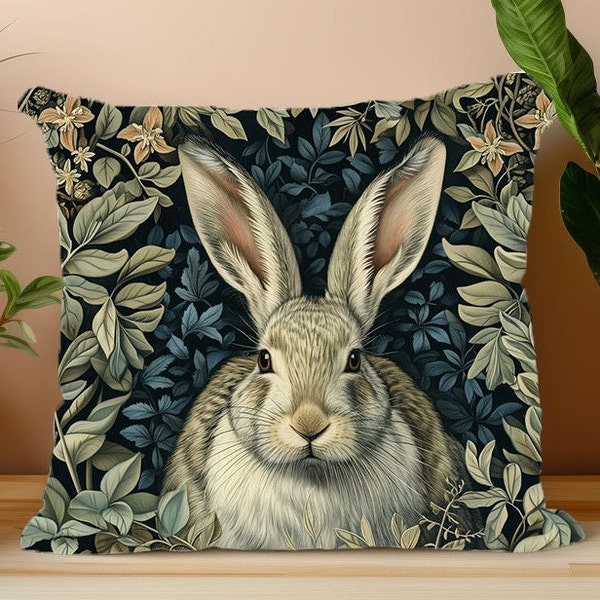 Rabbit Pillow Etsy