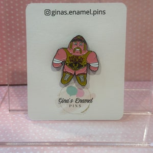 Hulk Hogan enamel pin