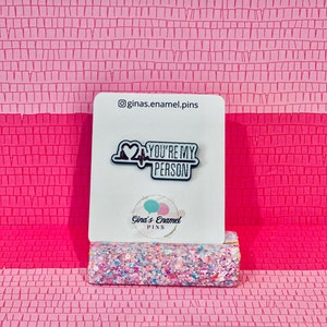 Grey’s enamel pins and pens