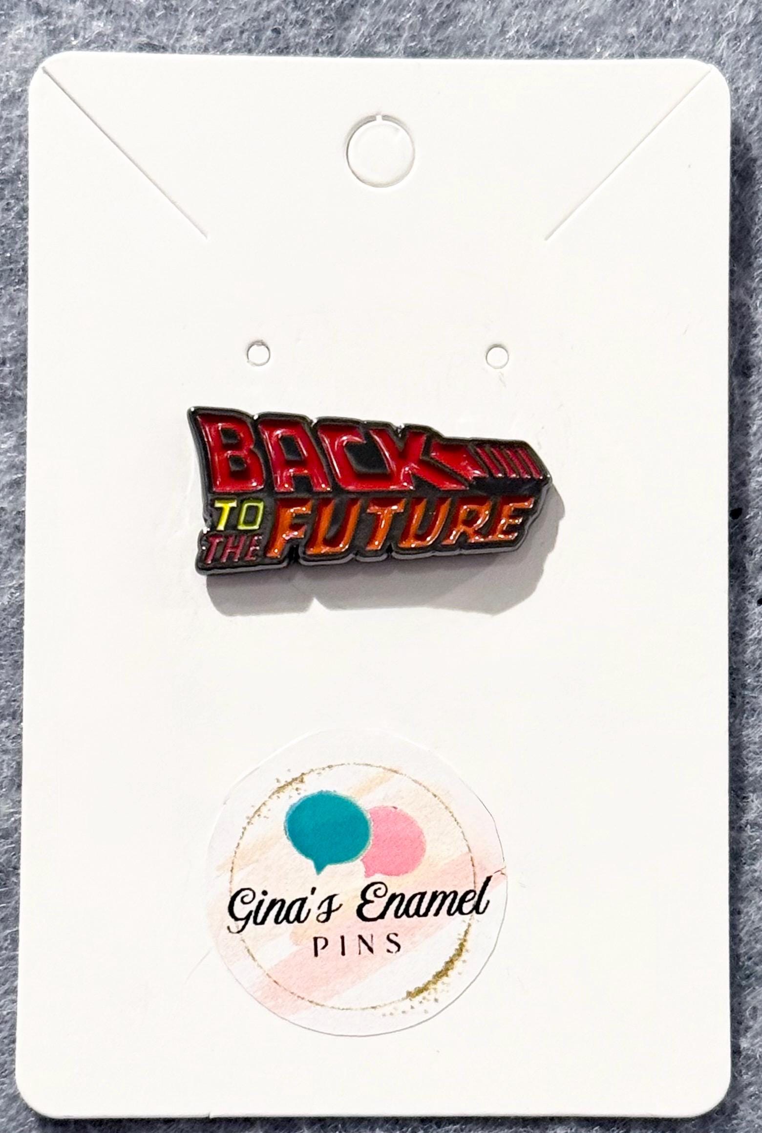 Time Again Pin Time Traveling Car Enamel Pin - Etsy