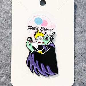 Evil Queen inspired enamel pins and beaded pens