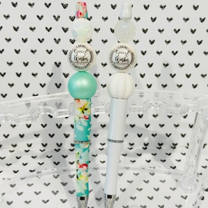 Social Worker beaded pens