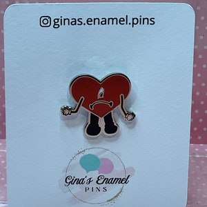 Bad Bunny enamel pins