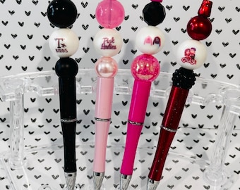 Grease beaded pens